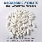 Allcoovita Magnesium Glycinate 400 MG - 90 Vegetarian Capsules - image 6
