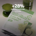 Crushed Tonic Korean Beauty Matcha Marine Collagen Powder - 28 Sticks - image 3