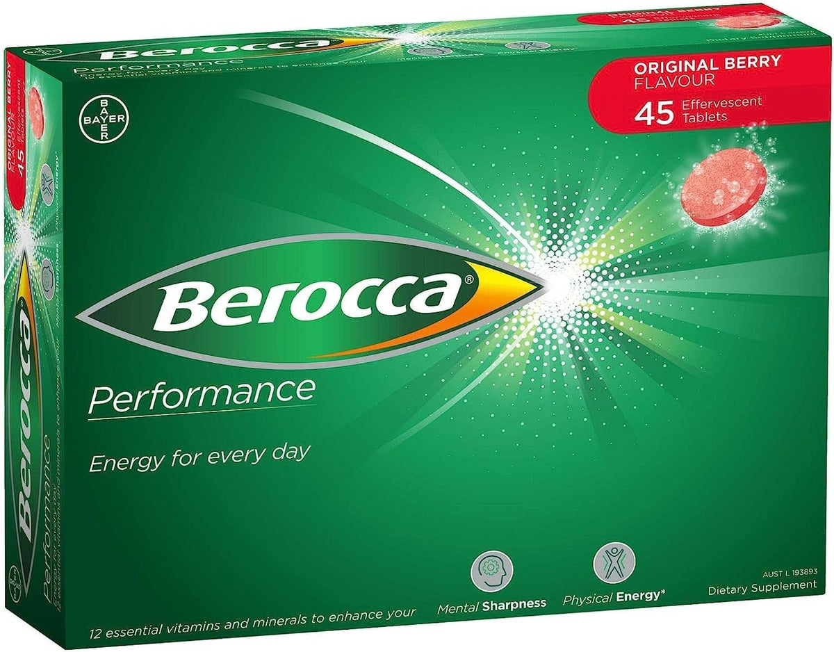 Berocca Performance Original Berry Flavour - 45 Tablets - image 5