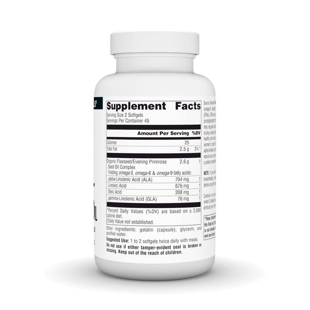 Source Naturals Flax Seed-Primrose Oil, 1300mg
