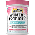 Vitalibre Women's Probiotic Plus 140 Billion CFU - 60 Capsules