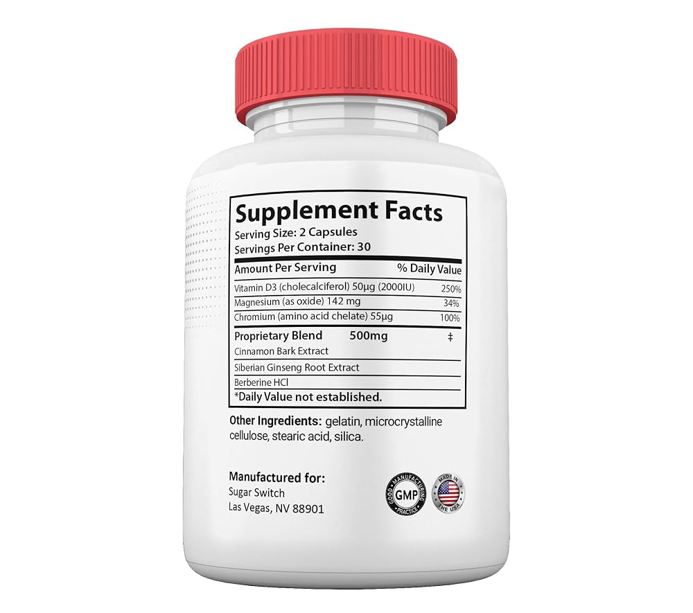 Gold Nutra GlucoRenu Capsules All Natural Supplement - 3 Pack - image 4