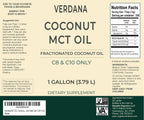 Verdana MCT Oil Fractionated 100% Coconut - 128 Fl Oz - image 7
