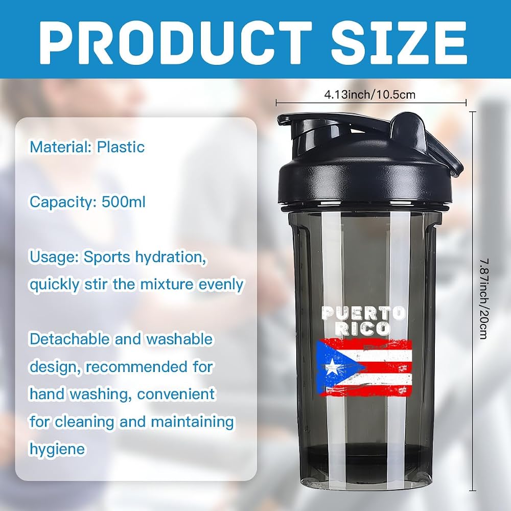 generic 18 Ounce Shaker Cup,Fashion Theme Pattern Shaker Bottle