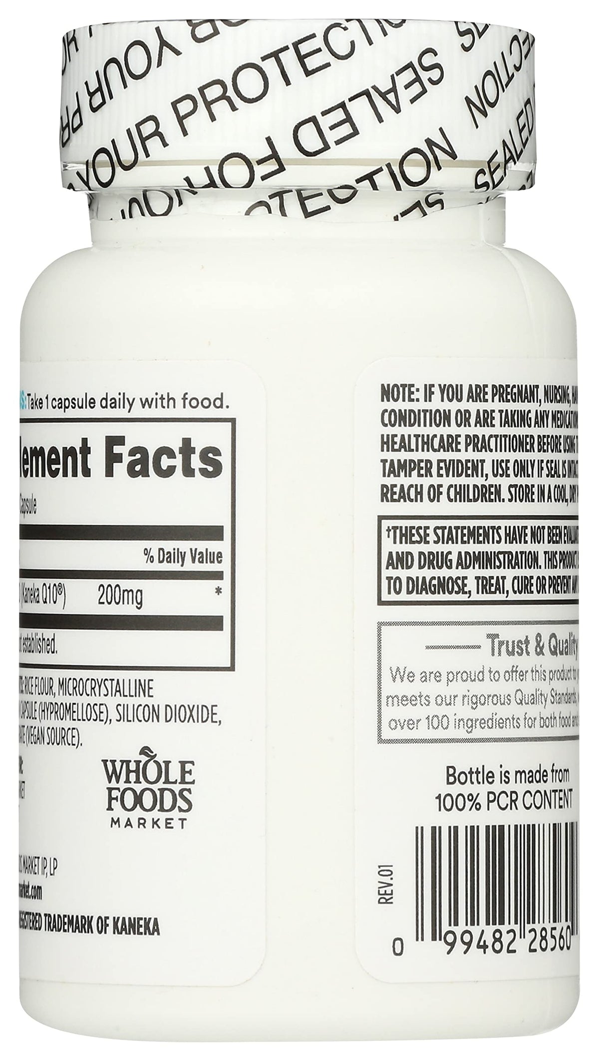365 by Whole Foods Market CoQ10 200mg - 60 Vegan Capsules - image 3