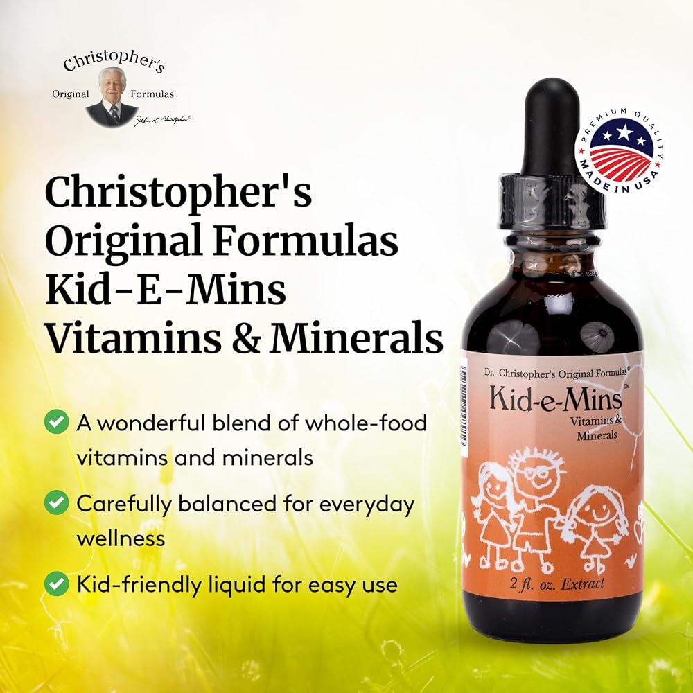 Christopher's Original Formulas Kid-E-Mins Kids Multivitamin Liquid - 2 Fl Oz - image 4