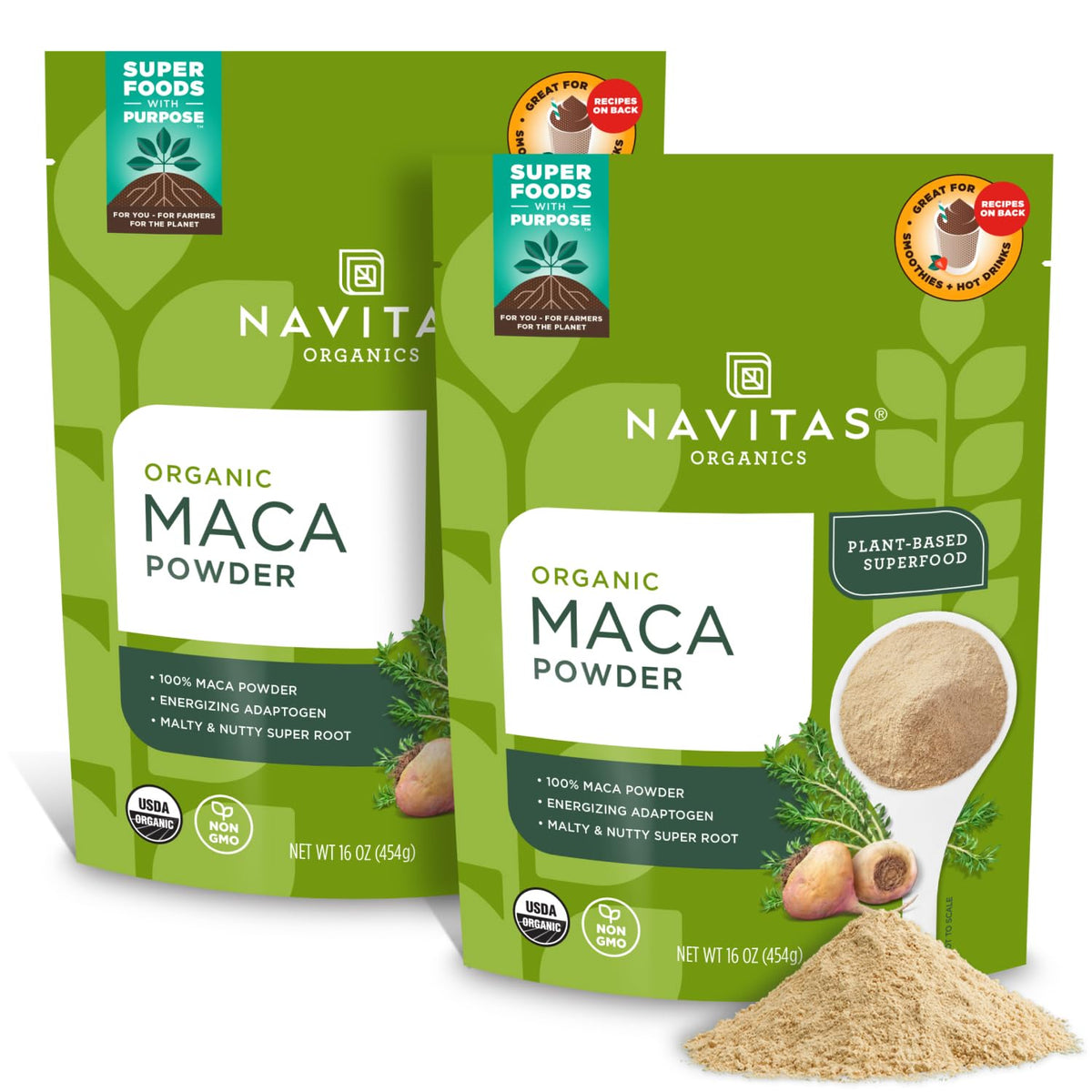 Navitas Organics Maca Powder Energize & Balance - 32 oz