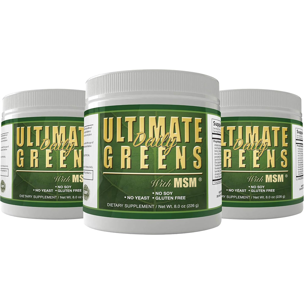 Daily Health Ultimate Greens Powder Immune Support - 3 Pack
