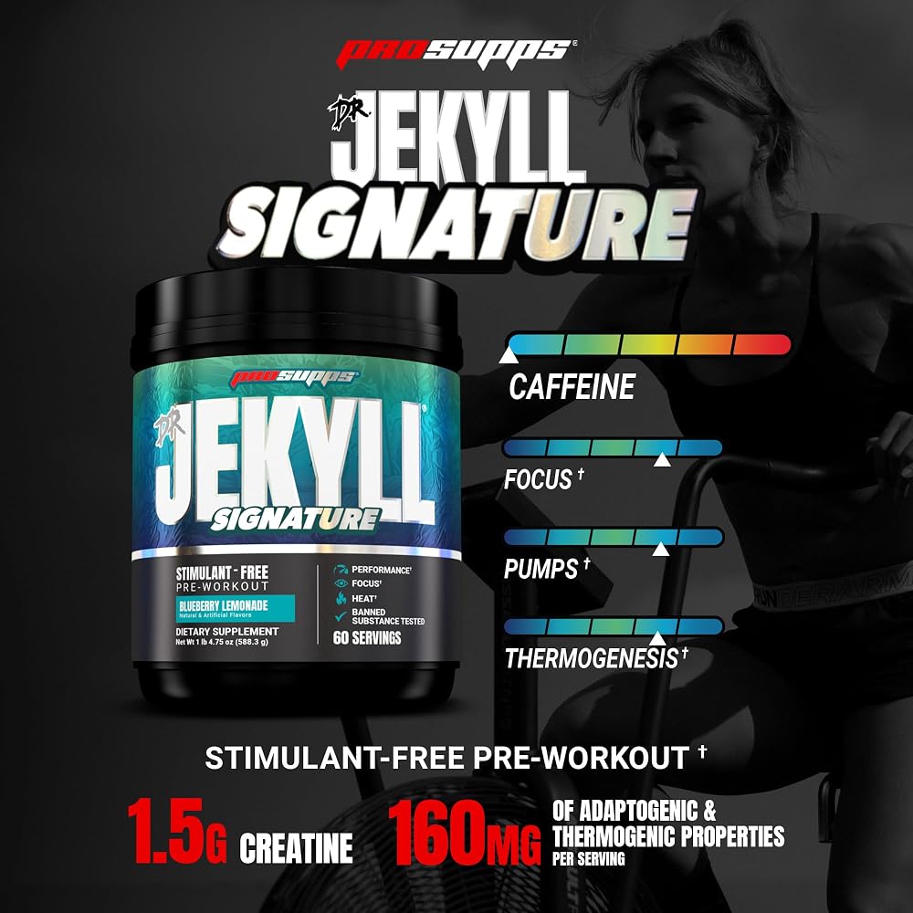 ProSupps Dr. Jekyll Signature Pre Workout Powder with Creatine
