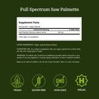 Swanson Saw Palmetto Full Spectrum 540 mg - 250 Capsules - image 4