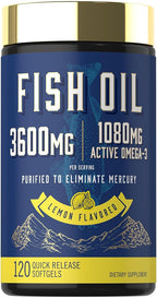 Carlyle Fish Oil 3600mg Omega 3 - 120 Softgels
