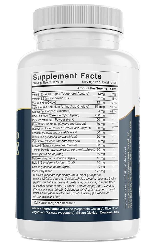 My Balance Prostate Formula Advanced Herbal Blend - 1 Count - image 2