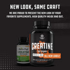 Natures Craft Micronized Creatine Monohydrate Powder for Men & Women