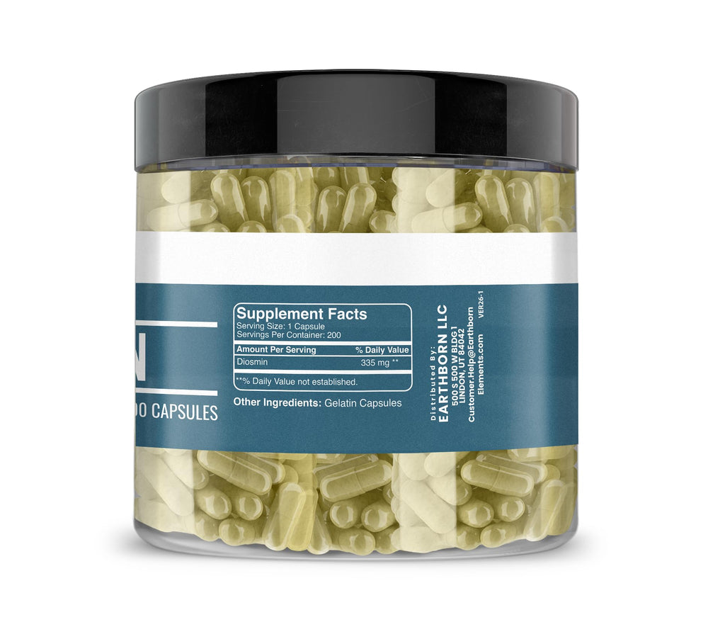 Earthborn Elements Diosmin - 200 Capsules - image 2