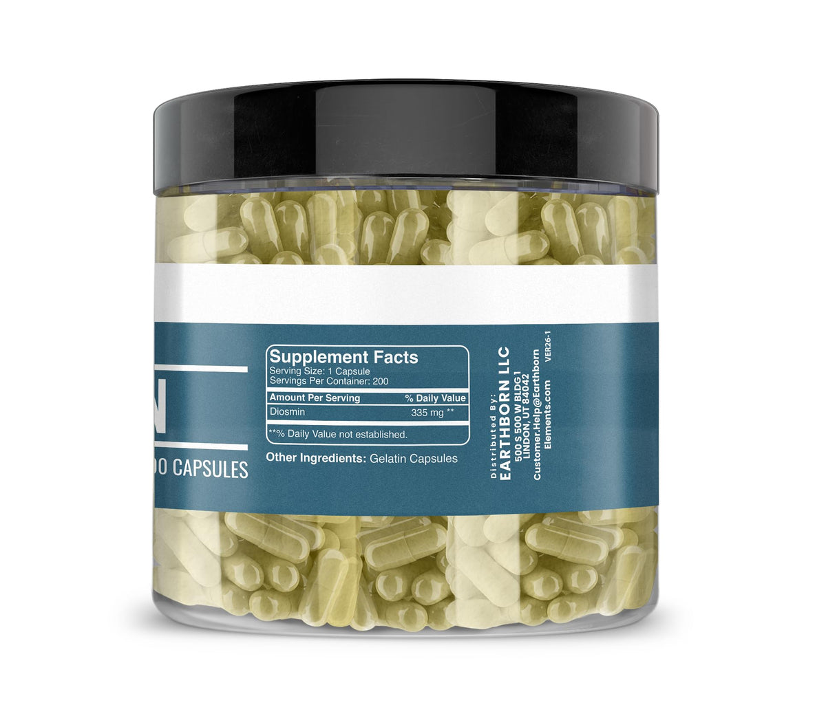 Earthborn Elements Diosmin - 200 Capsules - image 2