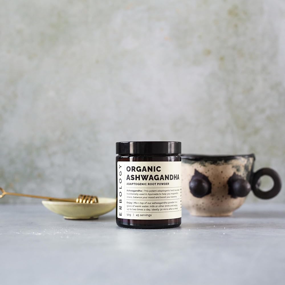 Erbology Organic Ashwagandha Powder for Sleep - 45 Servings - image 3