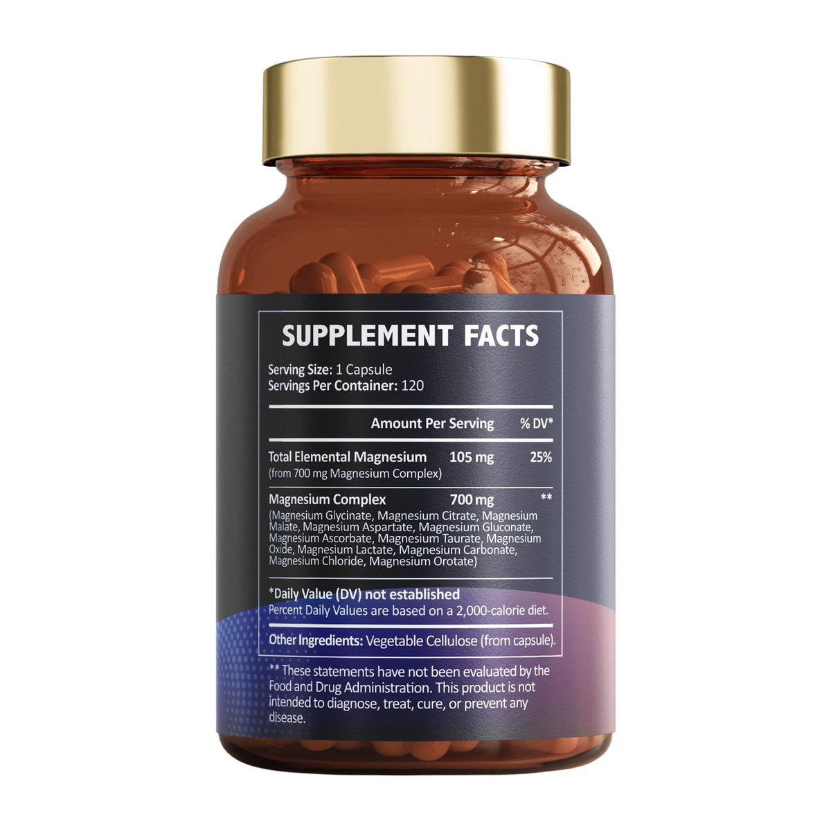 Totaria Magnesium Complex 700mg - 120 Capsules - image 6