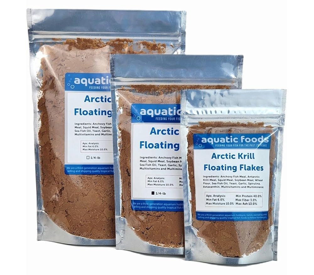 Aquatic Foods Inc. Arctic Krill Flakes which Contain Natural