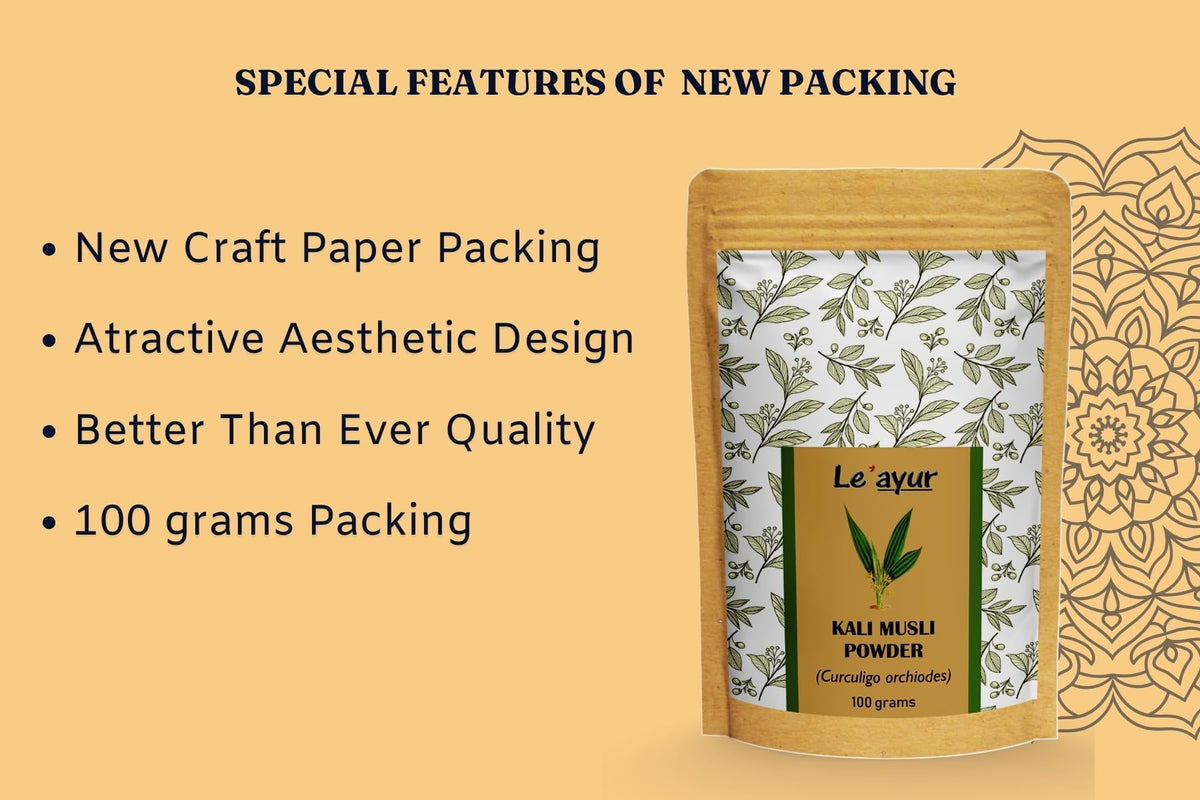 Le'ayur Kali Musli Powder - 100 GMS - image 4