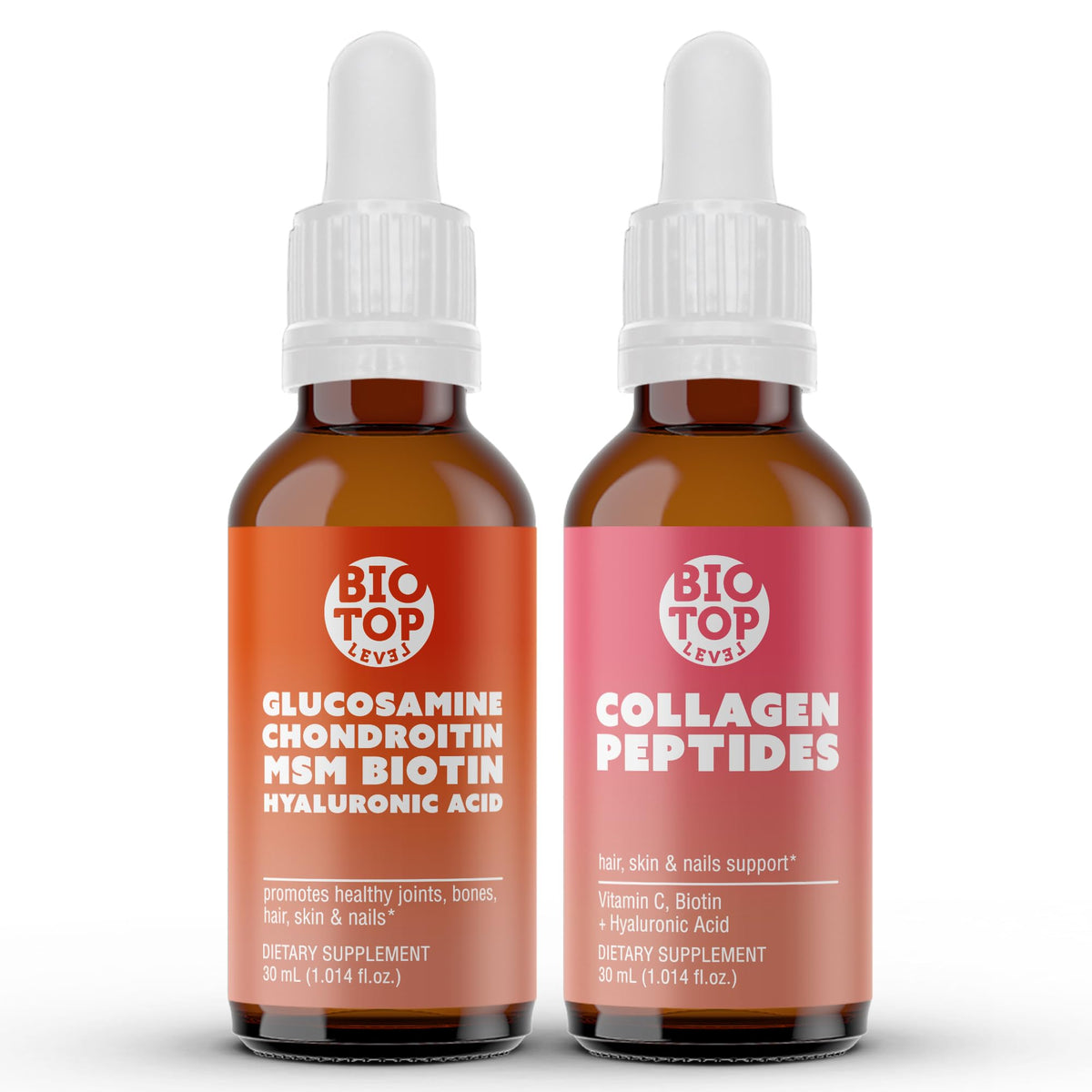BIOTOPLEVEL Joint & Skin Support Liquid - 2 Pack