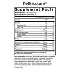 RnA ReSet ReStructure Whey Protein Powder Vanilla - 594g - image 2