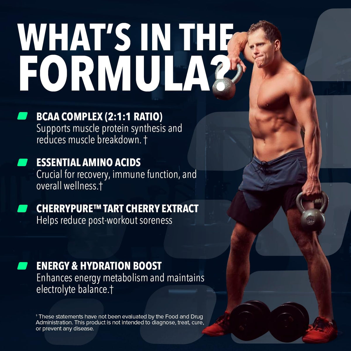 NF Sports Natural Amino 2:1:1 BCAAs Powder - 25 Servings - image 2