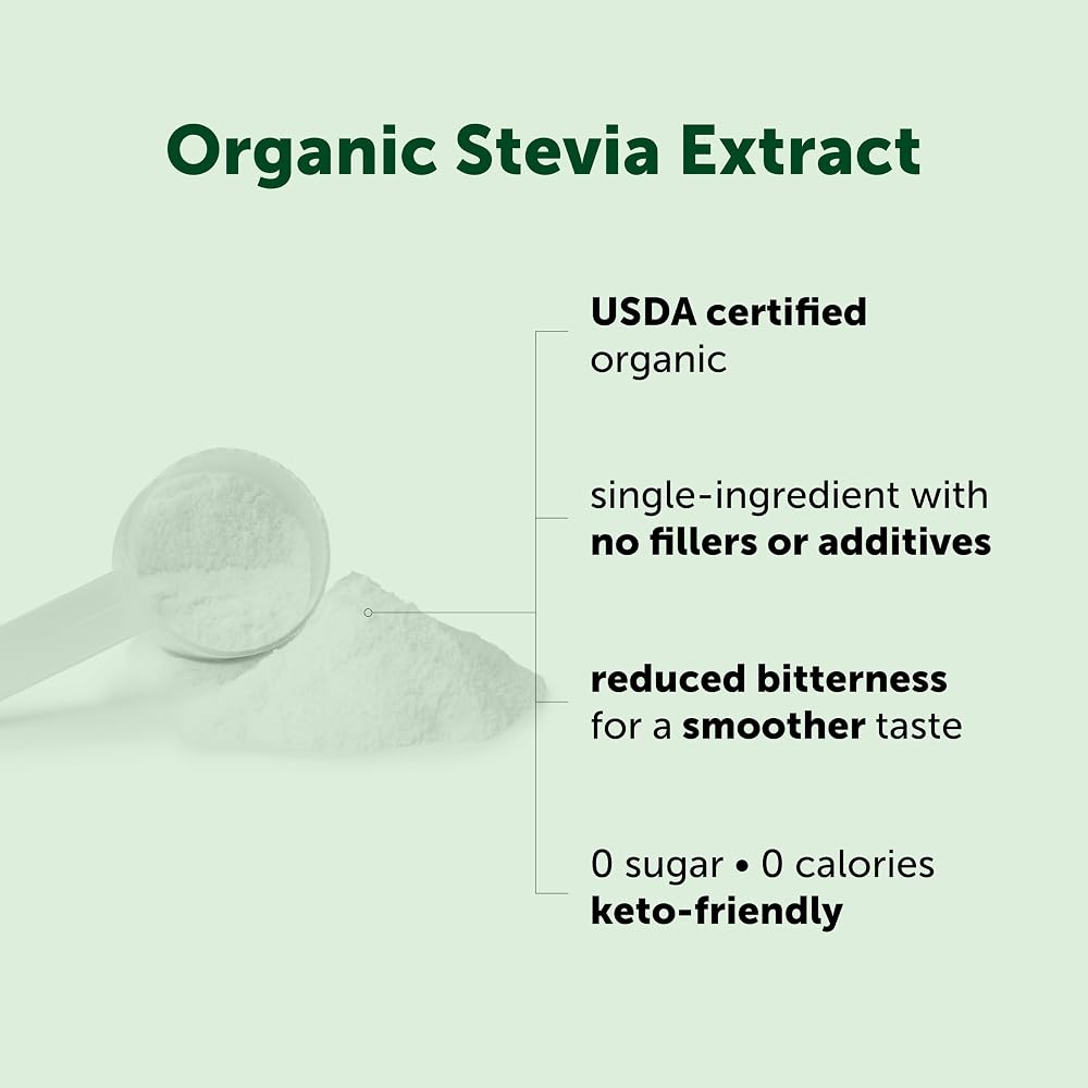 Micro Ingredients Pure Organic Stevia Powder - image 5