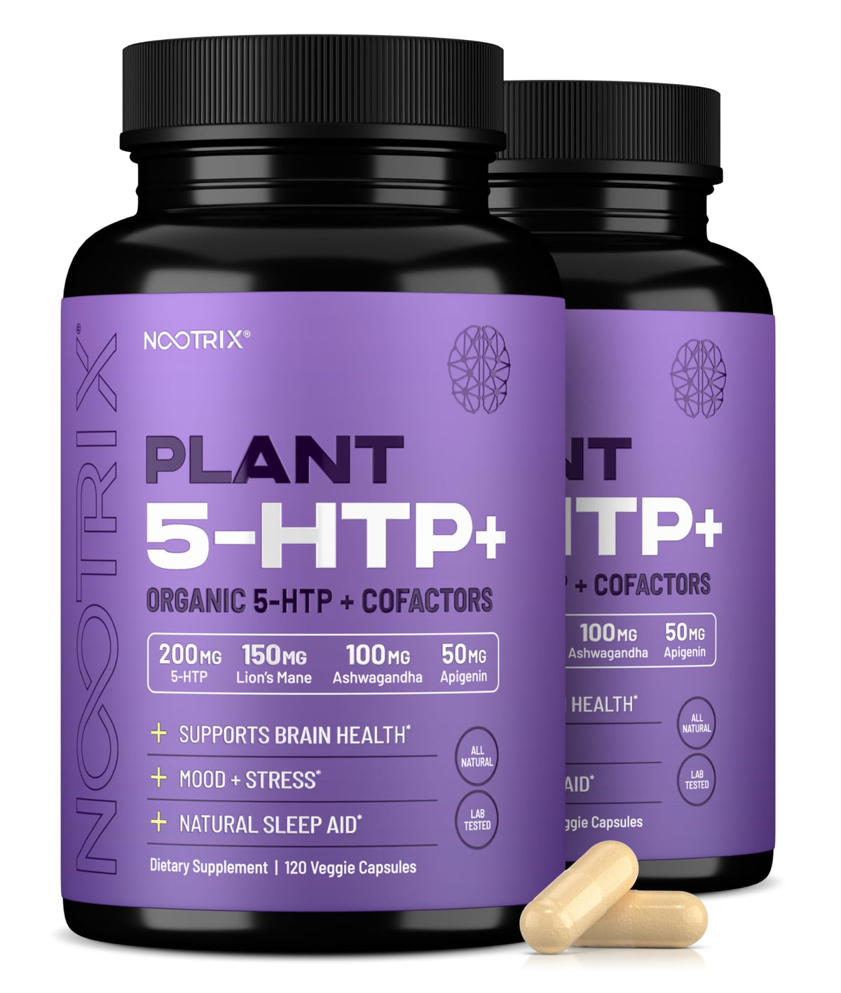 Nootrix Organic 5-HTP+ Supplement for Sleep - 240 Capsules