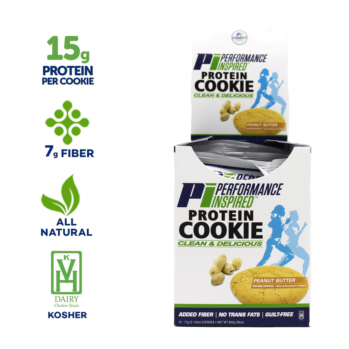 Performance Inspired Nutrition Protein Cookie - All Natural - Guilt