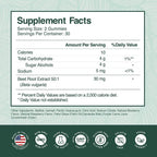 PurePremium Beet Root Gummies 50:1 Extract - 60 Gummies - image 8