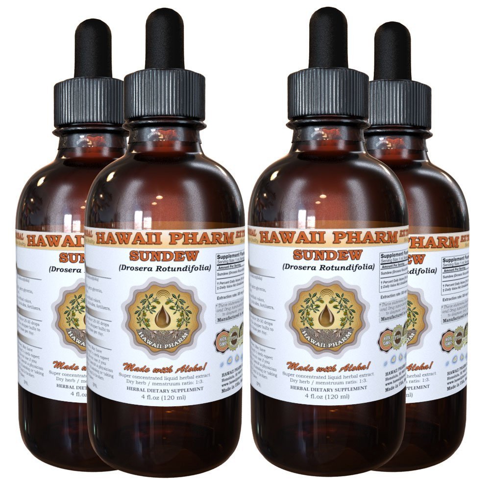 Hawaii Pharm Sundew (Drosera rotundifolia) Leaf Liquid Extract