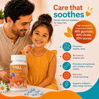 VAL Chewable Magnesium for Kids Relaxation and Calm Formula High