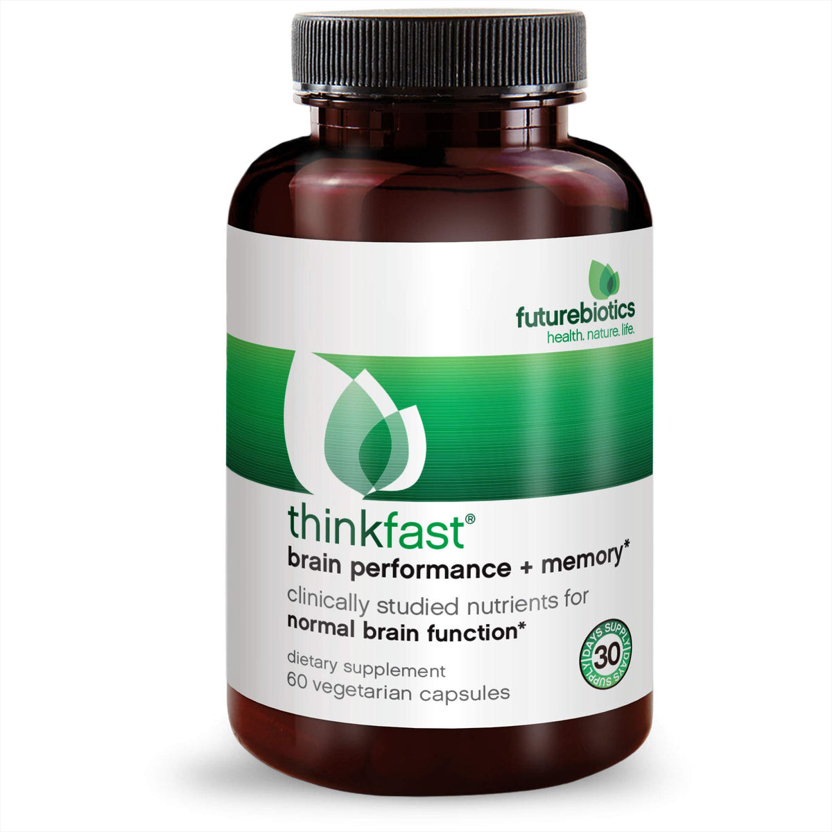 Futurebiotics ThinkFast Brain Performance and Memory - 60 Vegetarian Capsules - image 4