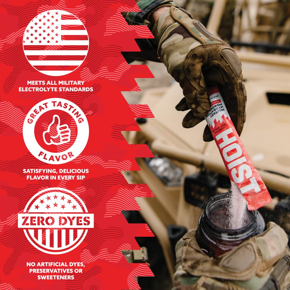 HOIST Electrolyte Drink Mix Powder Sticks