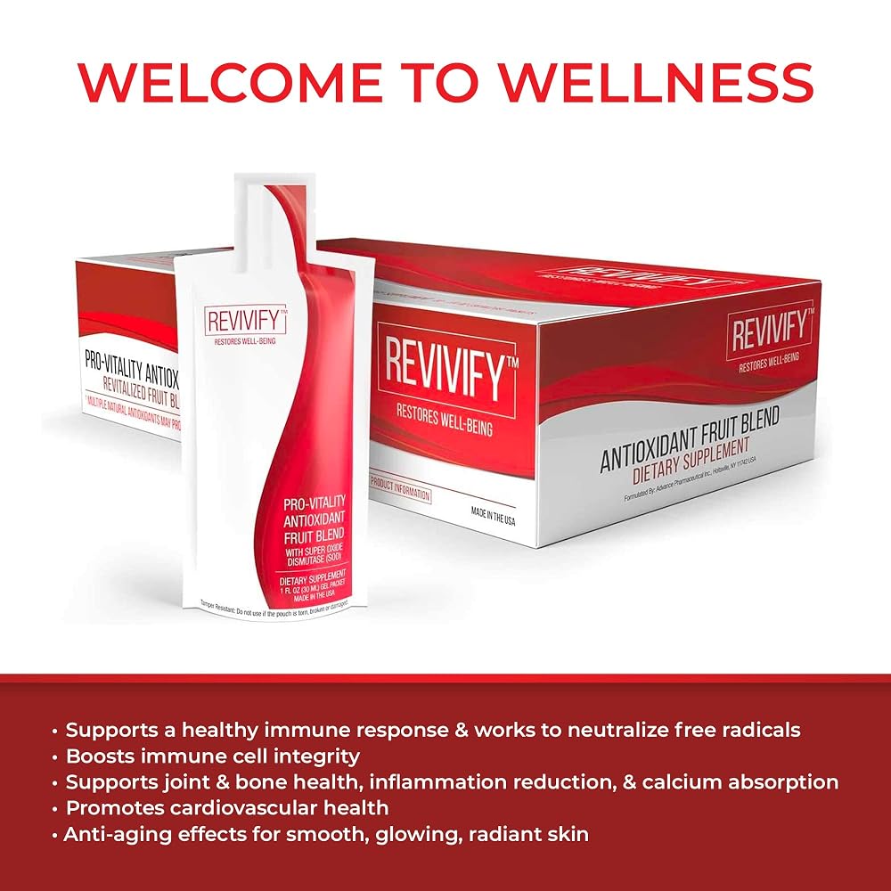 REVIVIFY Pro-Vitality Gel with Superoxide Dismutase - 30 Pouches - image 3