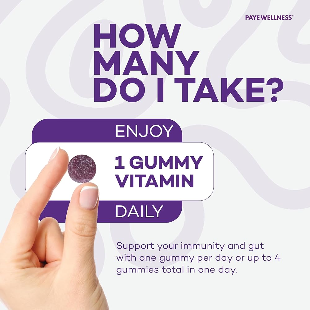 PAYÉ Elderberry Gummies Immune Support