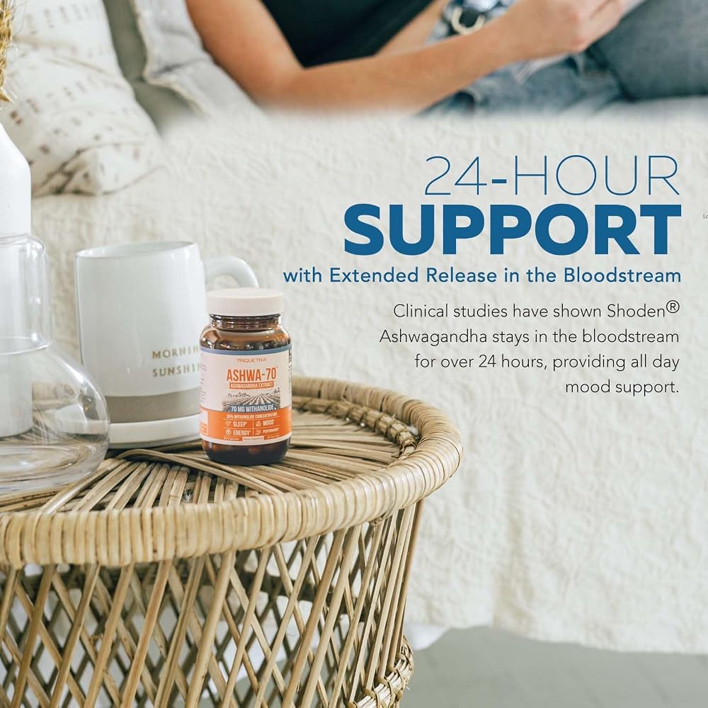 Triquetra Health Ashwa-70 Ashwagandha Extract 35% Withanolides - 60 Capsules - image 6