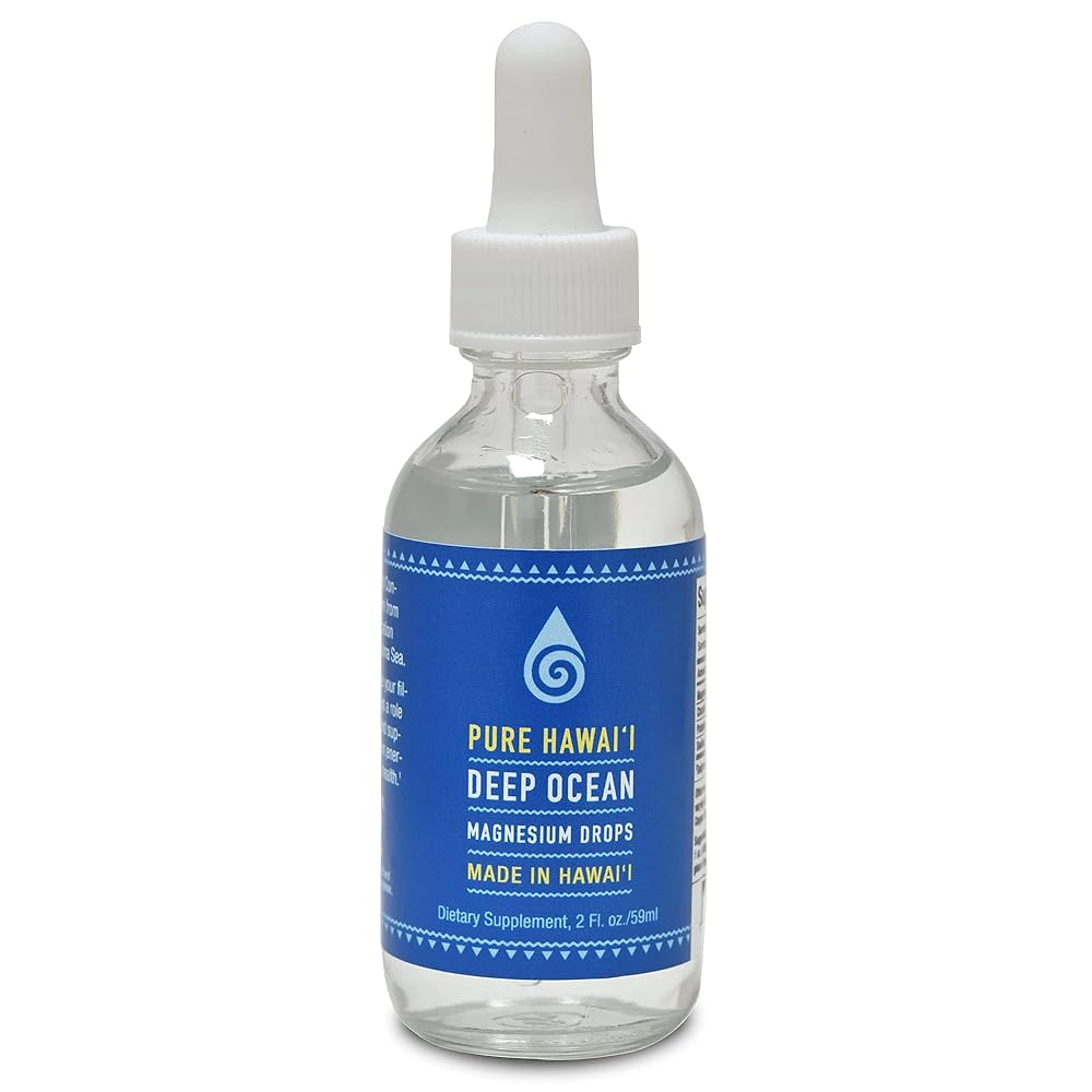 Kona Sea Salt Deep Ocean Magnesium Drops - 2 Fl Oz