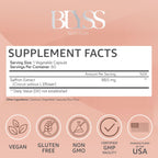 BLYSS Nutrition Saffron Extract Capsules for Women - 60 Vegan Caps - image 2