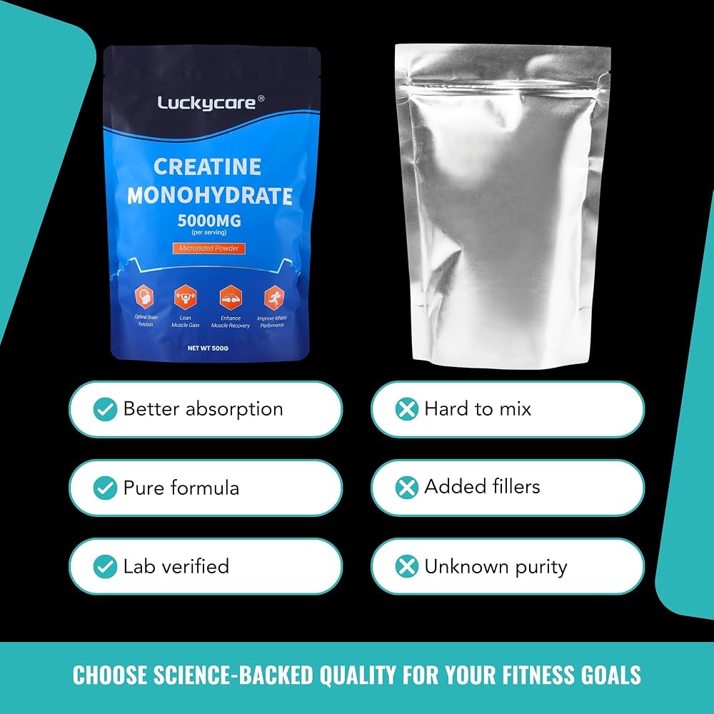 Luckycare Creatine Monohydrate Powder