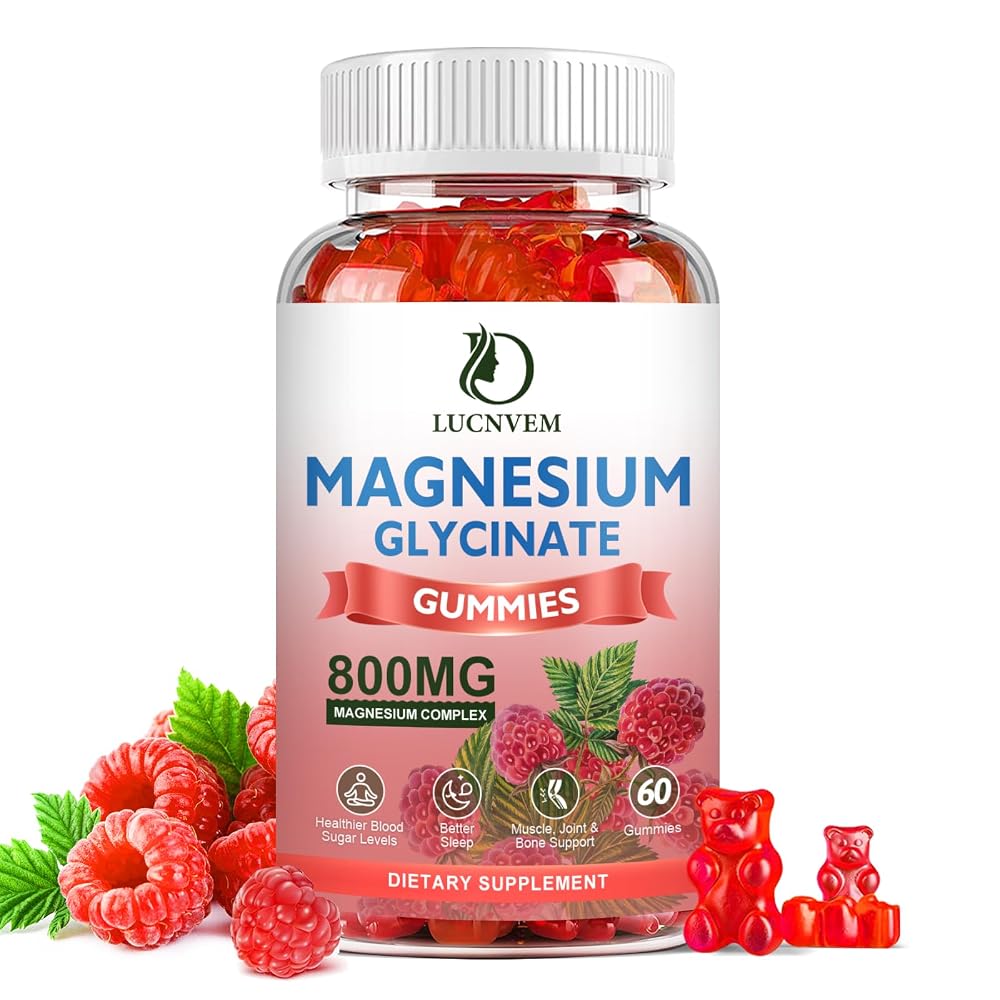 LUCNVEM Sugar Free Magnesium Glycinate Gummies