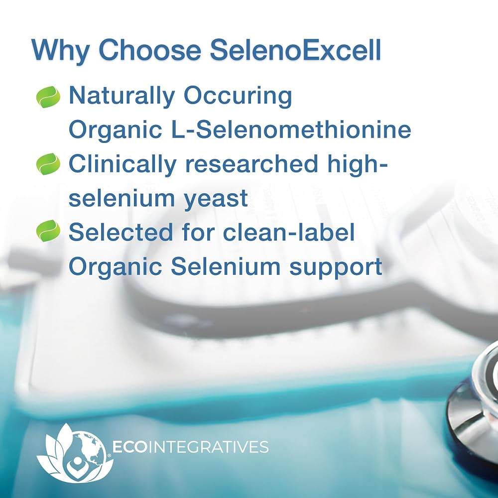 EcoIntegratives Organic Selenium 200 mcg - 60 Capsules - image 3