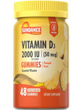 Sundance Vitamin D3 Gummies 2000 IU - 48 Count