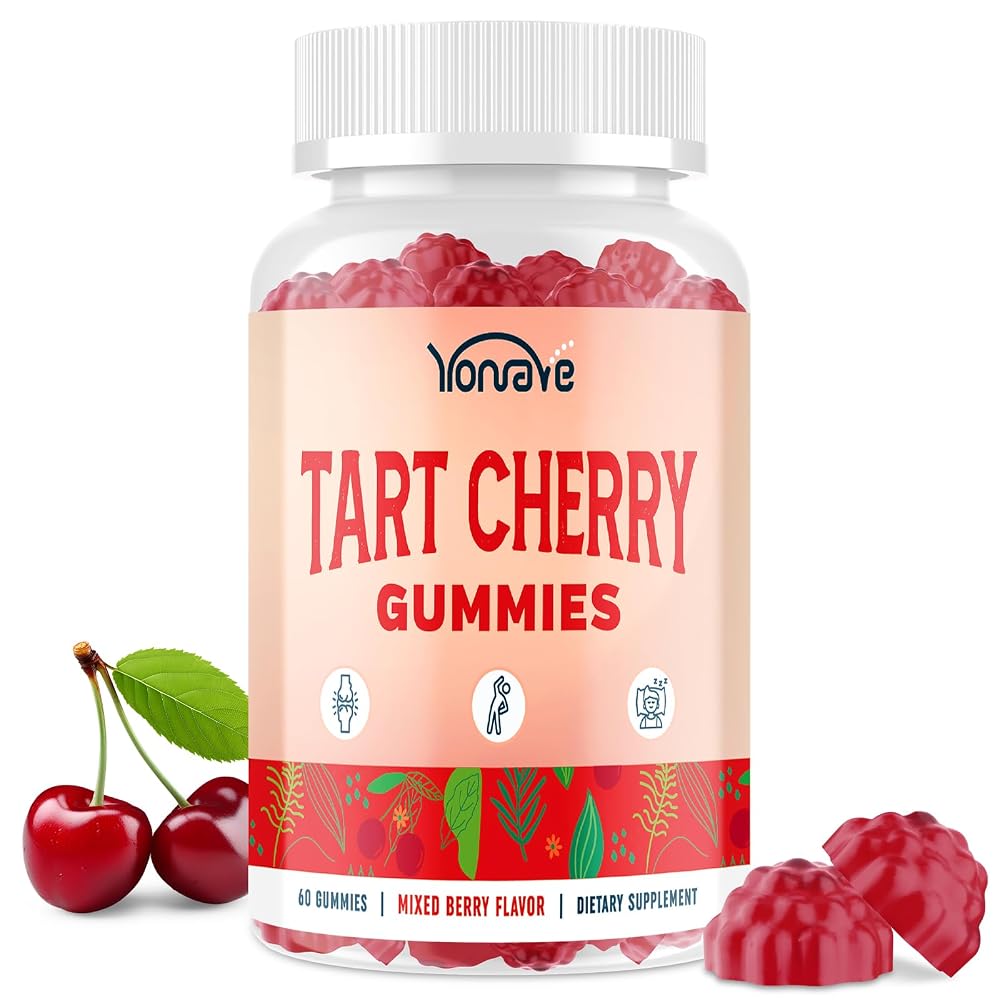 Yonrave Tart Cherry Gummies with Celery Seed Extract