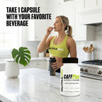 NutraBio CaffPlus Dual Source Caffeine with Theanine - 60 Vegetarian Capsules - image 7
