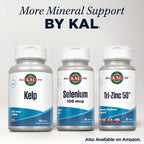 KAL Kelp Iodine 225 Mcg Tablets - 250 Count - image 6
