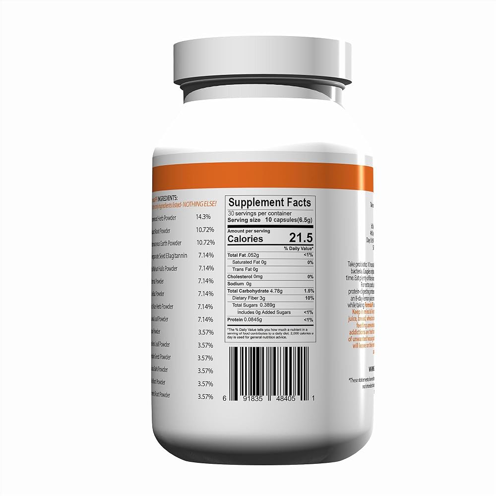 Body Force Formula PF Herbal Cleansing Capsules - 220 Count - image 3