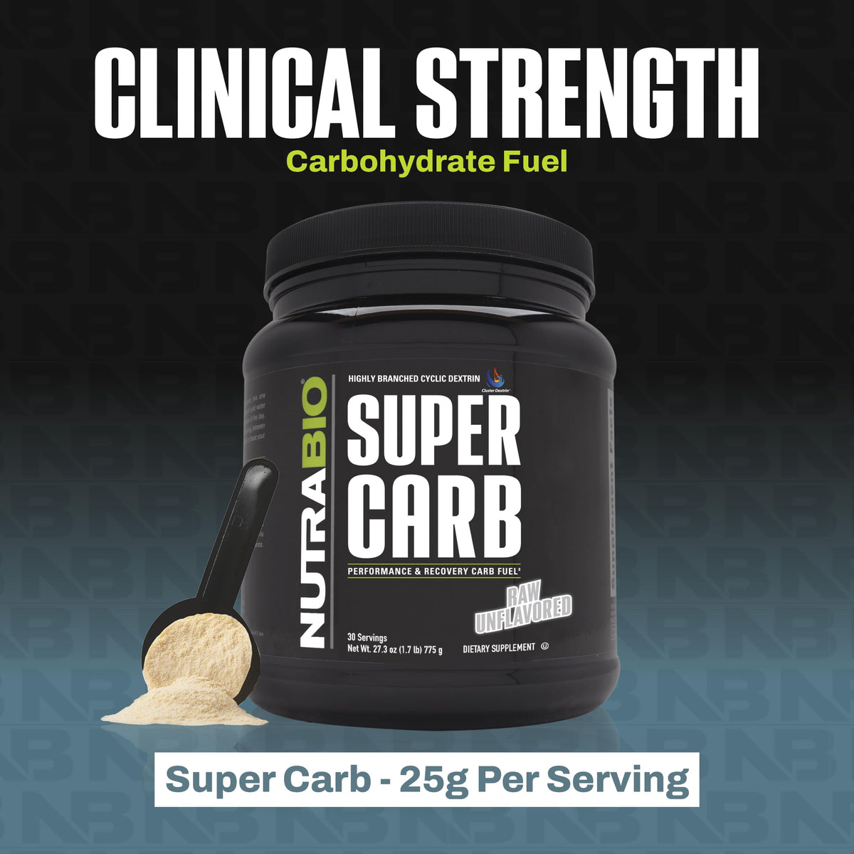 NutraBio Super Carb - Complex Carbohydrate Supplement Powder
