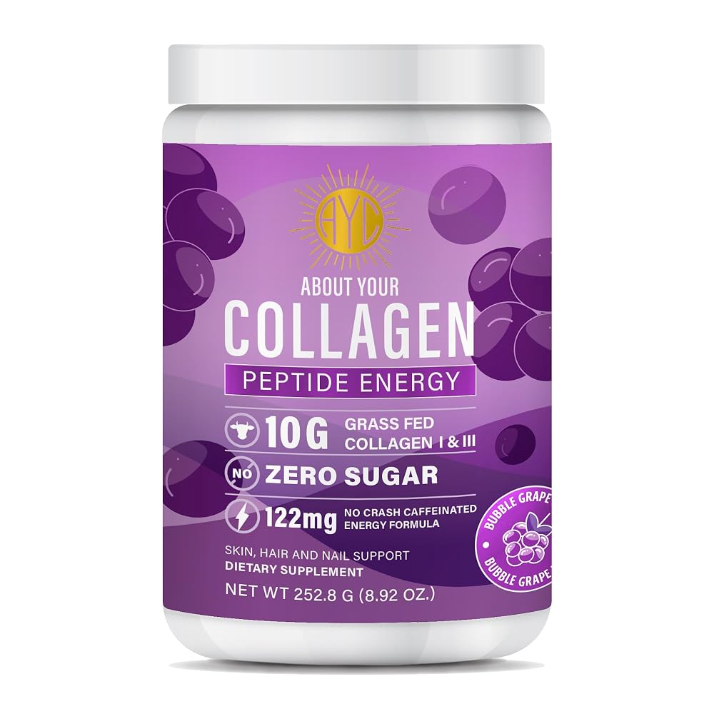 ABOUT YOUR COLLAGEN Peptide Energy Collagen Powder Hair